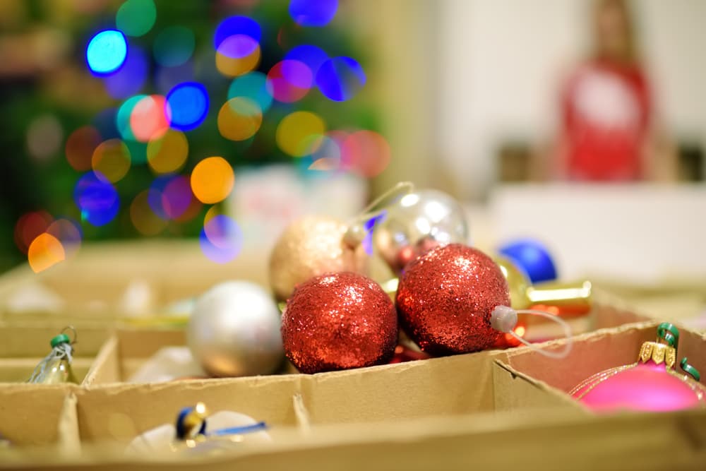 Smart ways to pack away your Christmas decorations